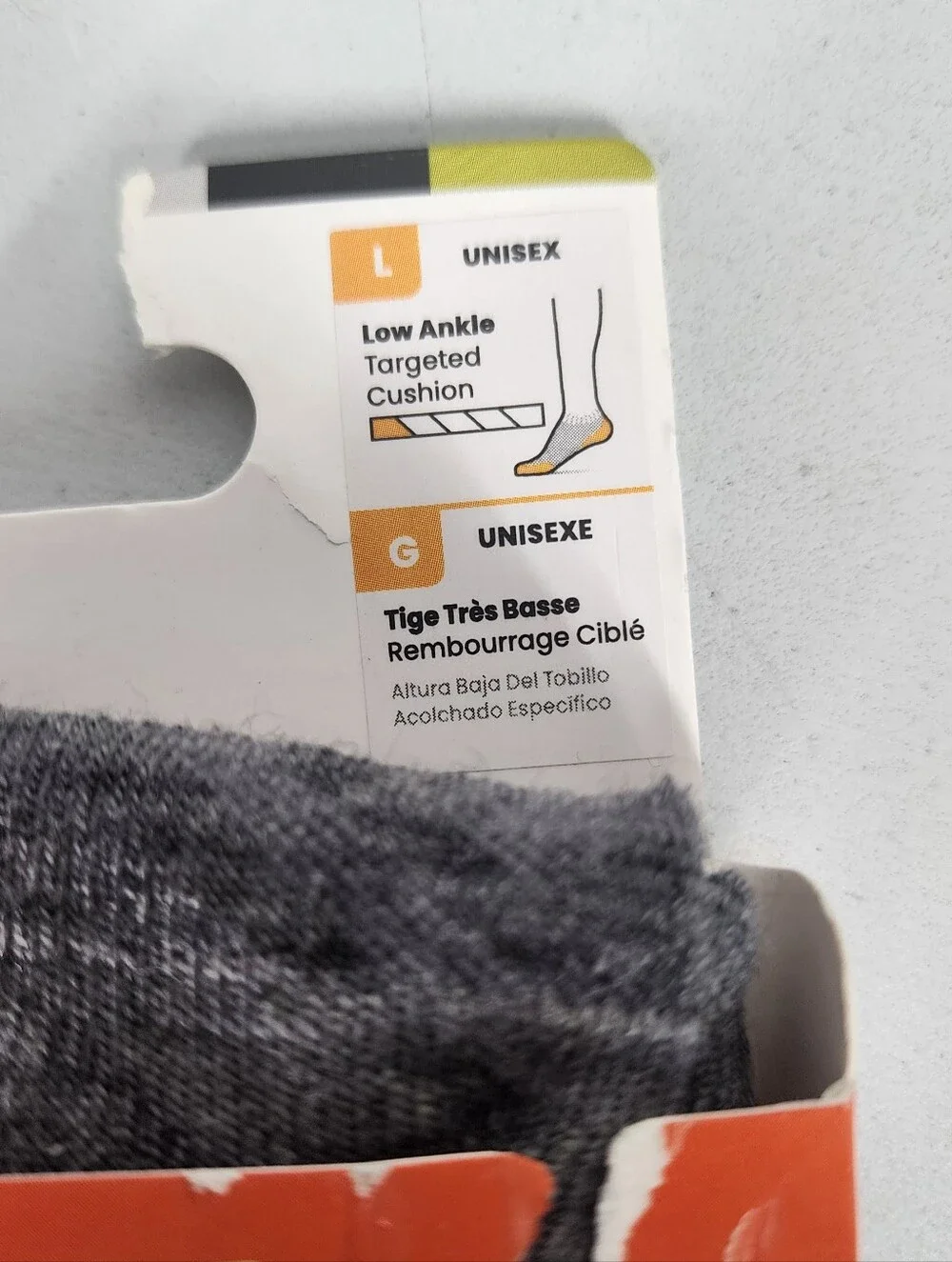 NEW Smartwool Unisex Run Targeted Cushion Low Ankle Socks, Gray Black Large